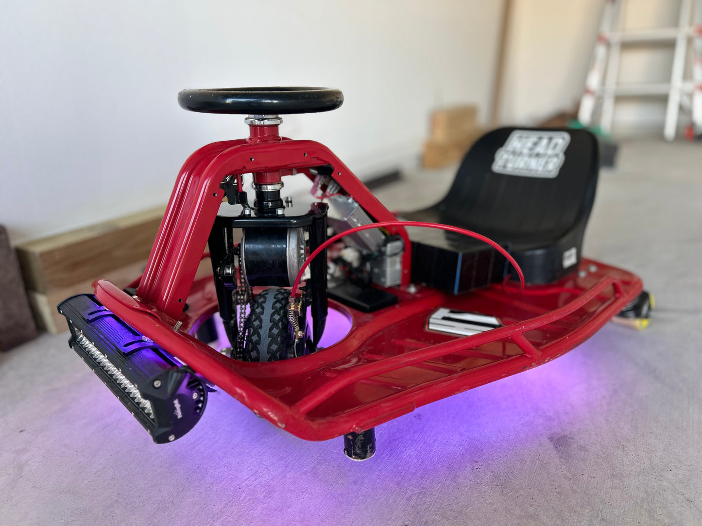 Custom LED Light Kit for Crazy Cart – Standard & XL